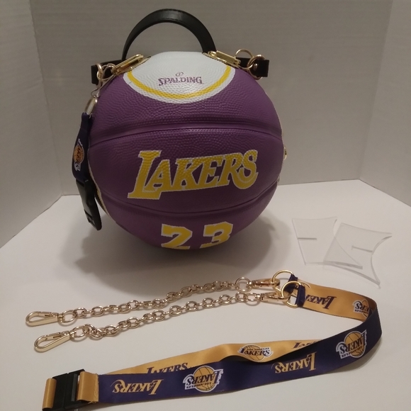 LIMITED EDITION Lebron James LAKERS Basketball Purse 🏀 (LAST ONE) - Picture 8 of 16